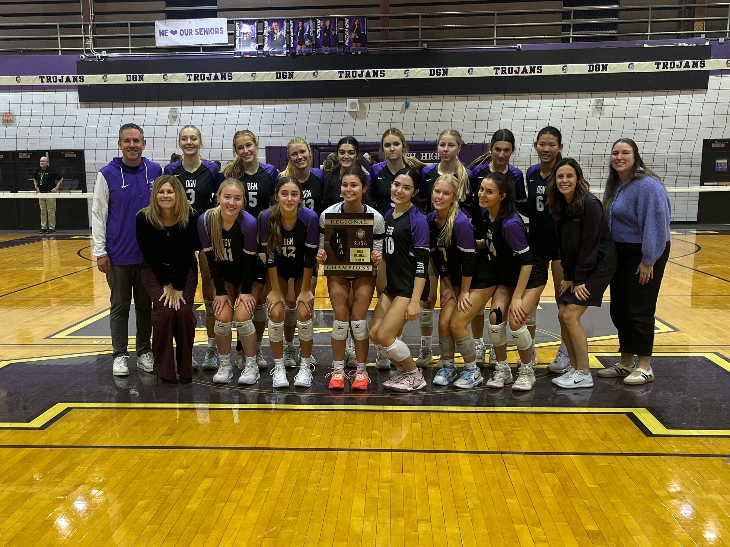 Downers Grove North rolls to third straight regional title, eyes rematch with Benet — Shaw Local News Network