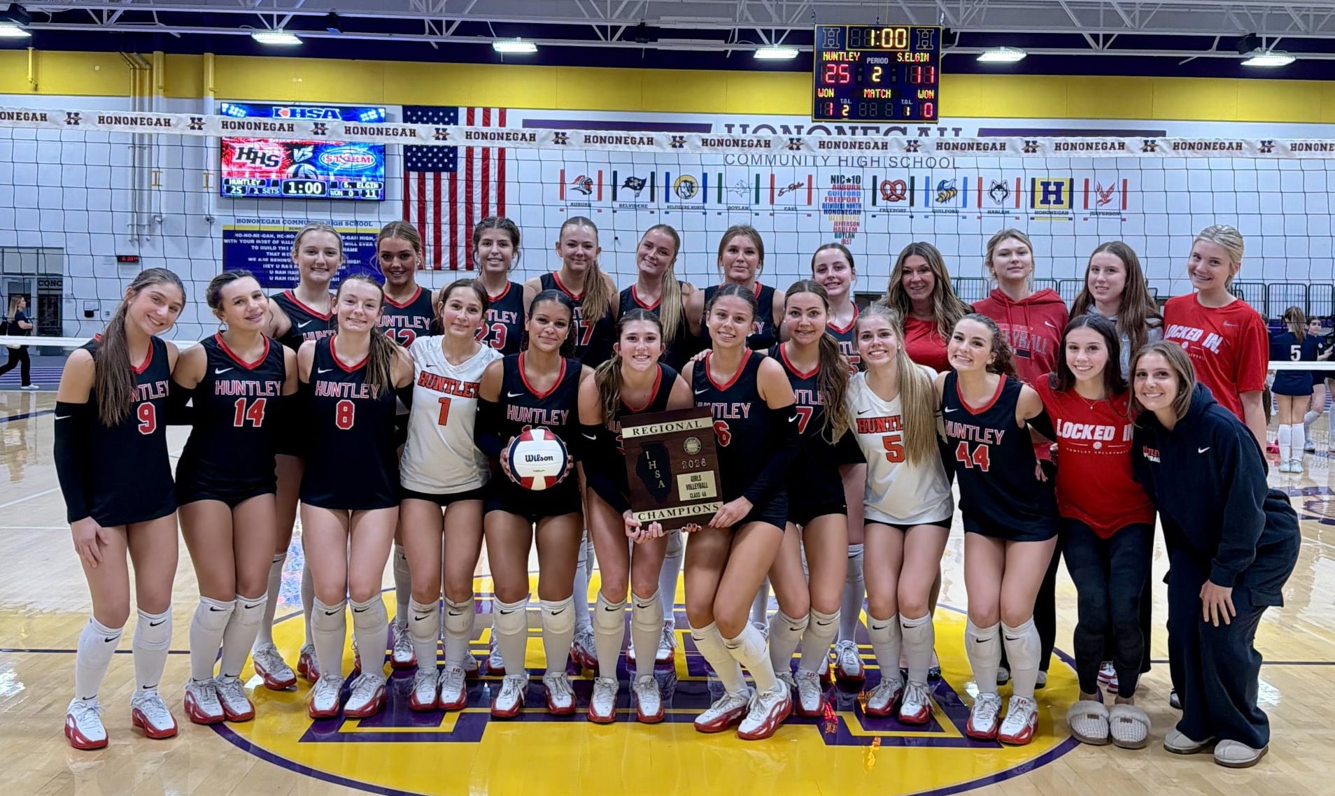 Izzy Whitehouse’s jump serves spark Huntley during Class 4A regional championship win over South Elgin — Orland Park Sports news